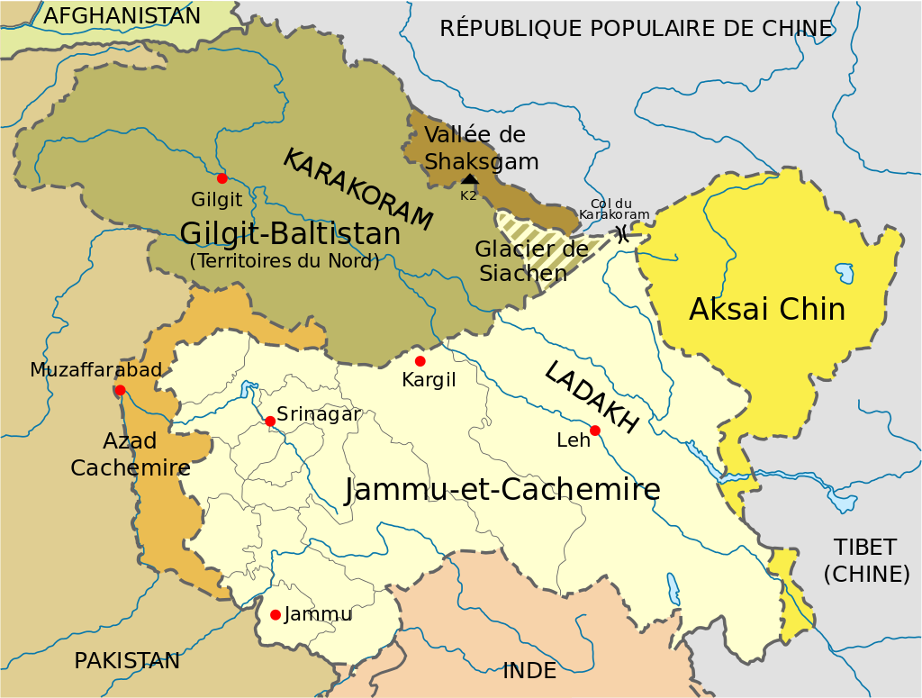 Carte Karakoram