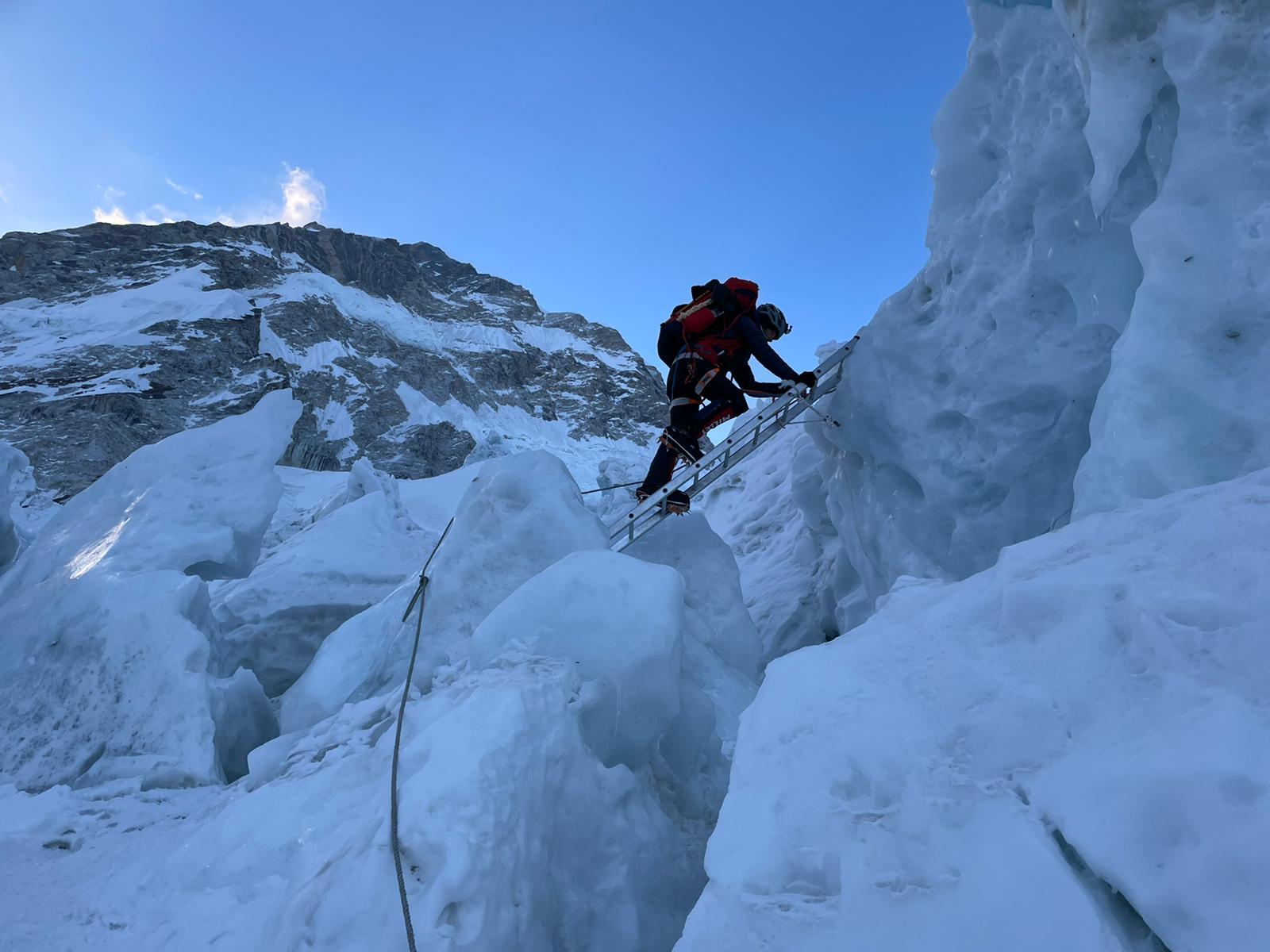 Expedition à l'Everest - Traversée de l'Icefall