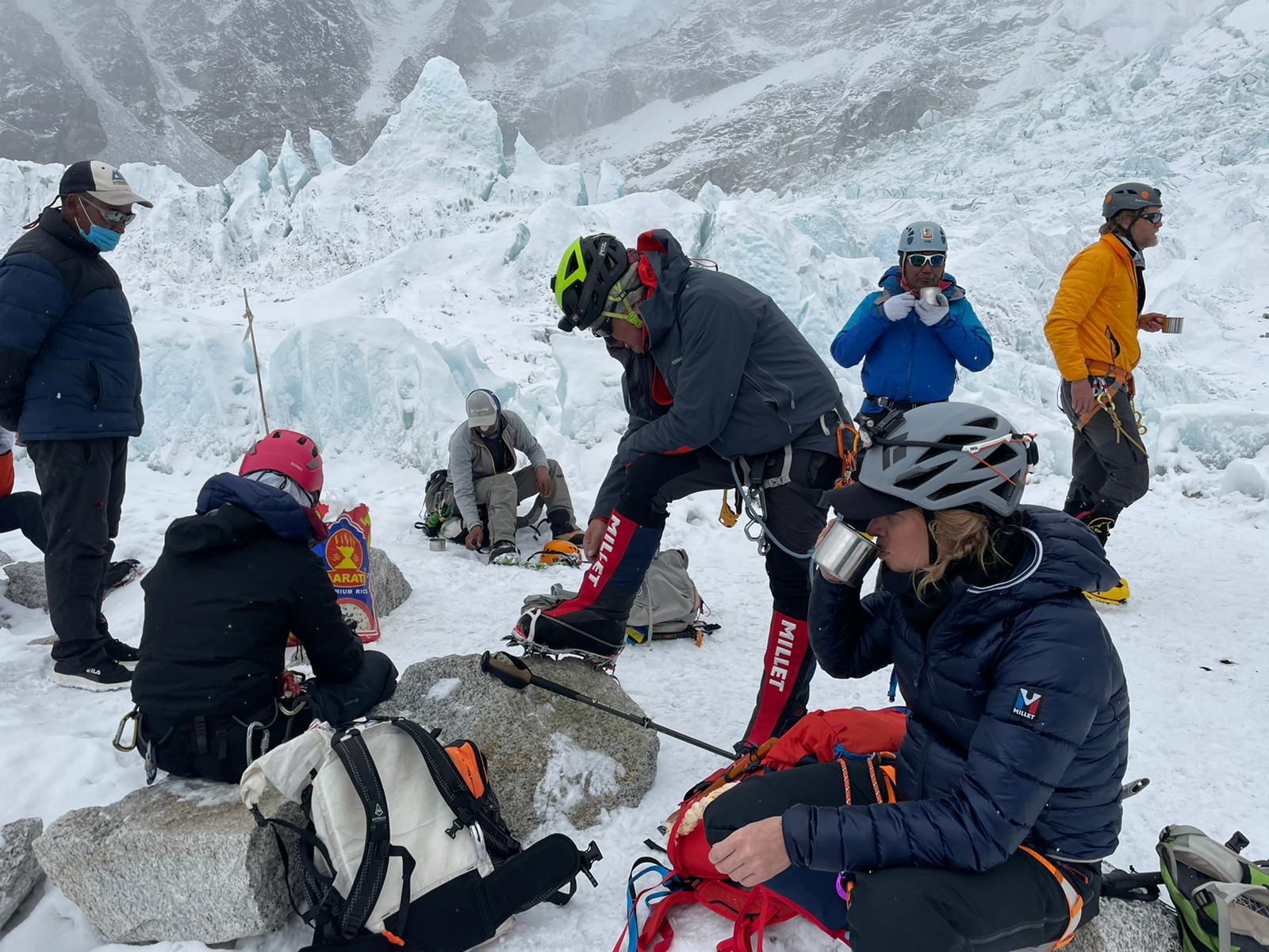 Expedition à l'Everest - Traversée de l'Icefall