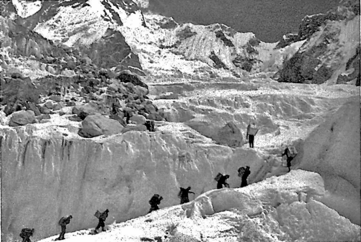 cascade de glace supérieure