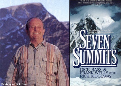 Dick Bass, l’inventeur du concept des 7 sommets © Dick Bass