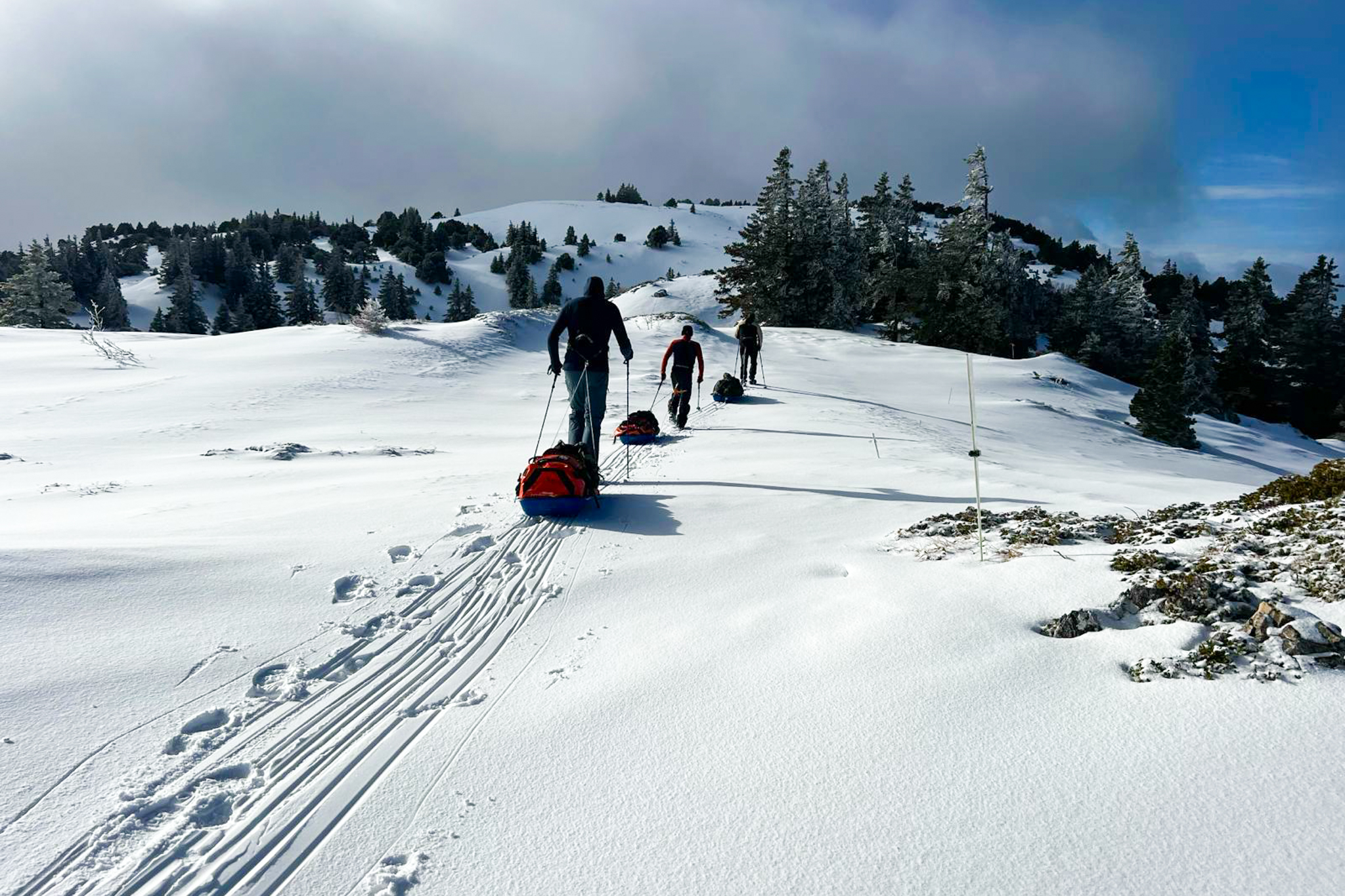 Itinérance dans les monts du Jura