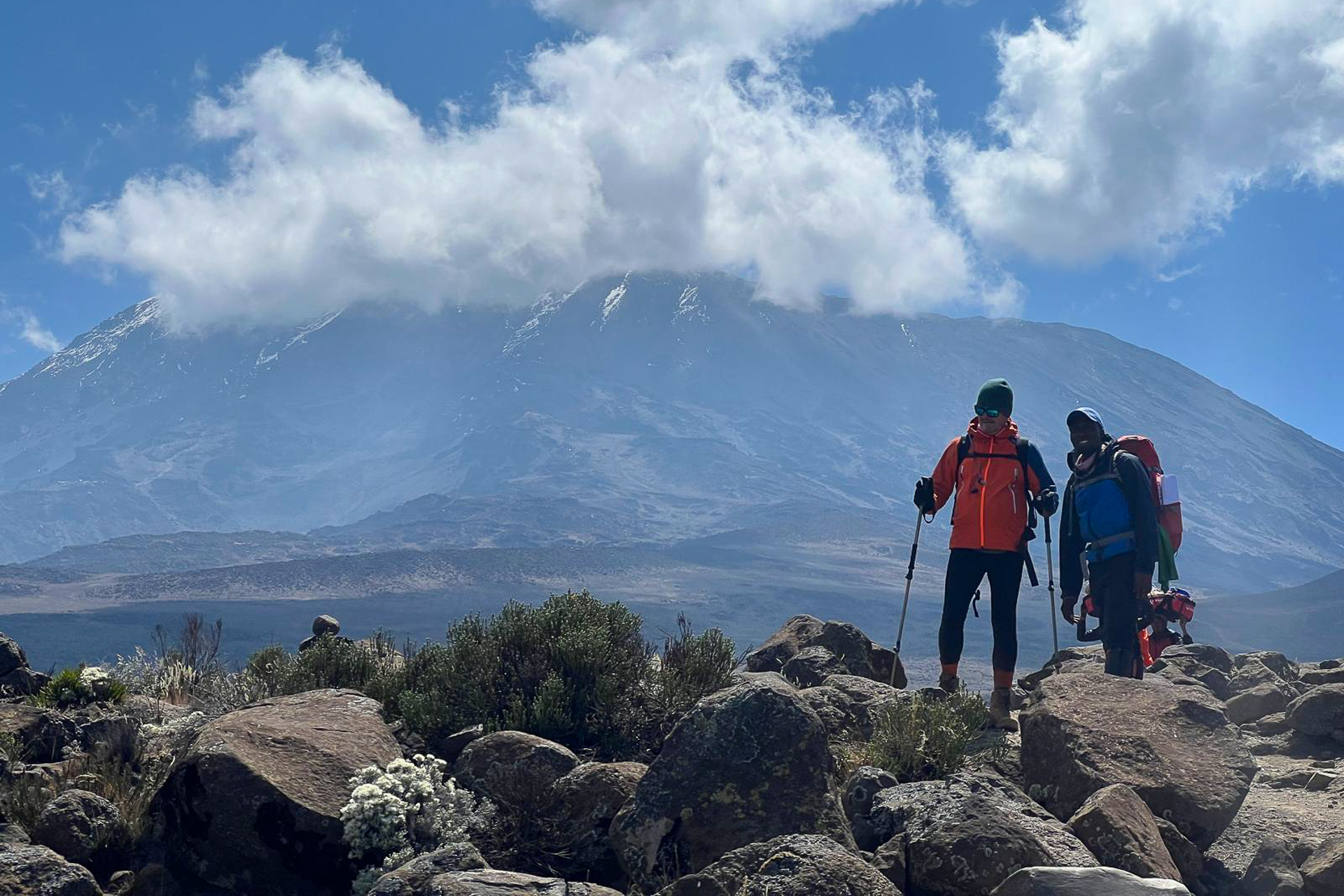 Trekker au Kilimandjaro