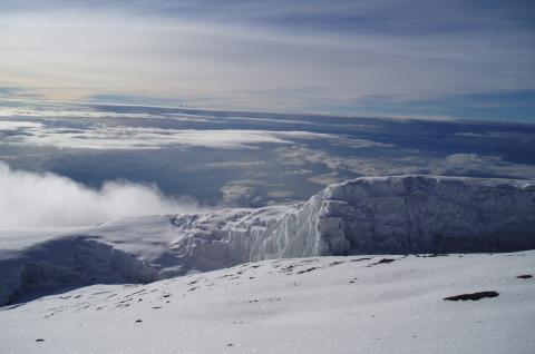 Au sommet du Kilimandjaro