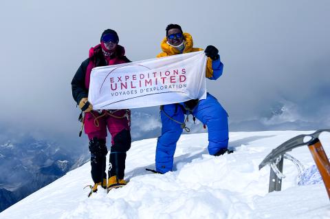 Ascension du Baruntse à 7129 mètres Expédition au Baruntse au Népal