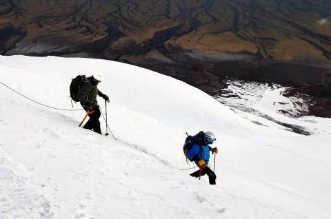 Ascension du Cotopaxi à 5 897 m dans les Andes en Équateur