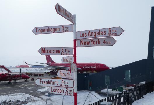 Voyage et arrivée à Kangerlussuaq pour la traversée du Groenland d'ouest en est