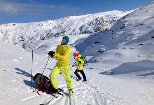 Ski de randonnée et voile en Norvège