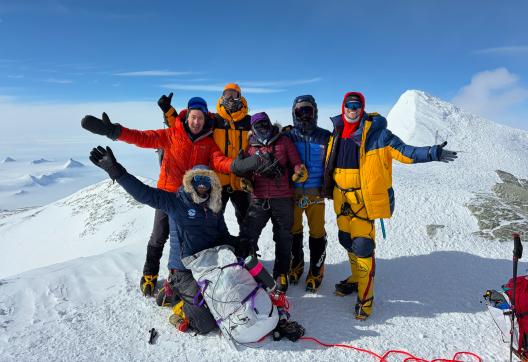 Expédition au mont Vinson en Antarctique
