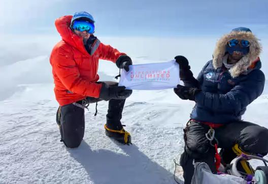 Expédition au mont Vinson en Antarctique