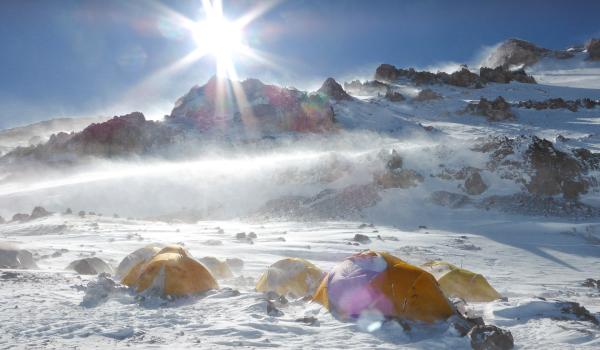 Camp 3 de l'Aconcagua