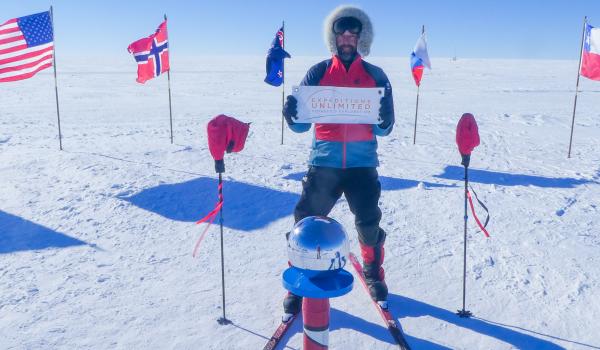 Expédition au pôle Sud depuis Axel Heiberg