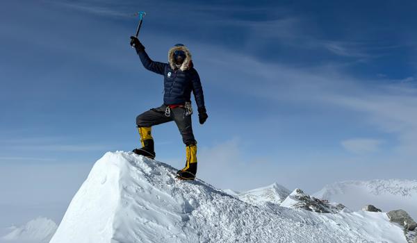 Expédition au mont Vinson en Antarctique