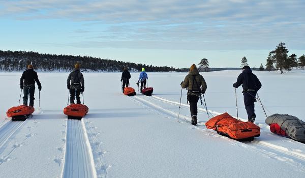 Préparation d'expéditions polaire en Finlande