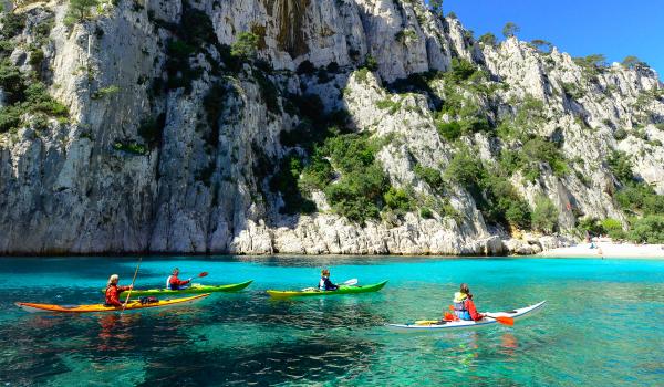 Voyage et kayak de mer à Marseille