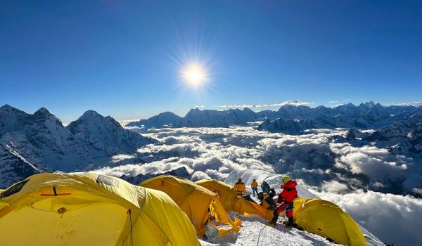 Camp 3 de l'Ama Dablam à 6400 mètres