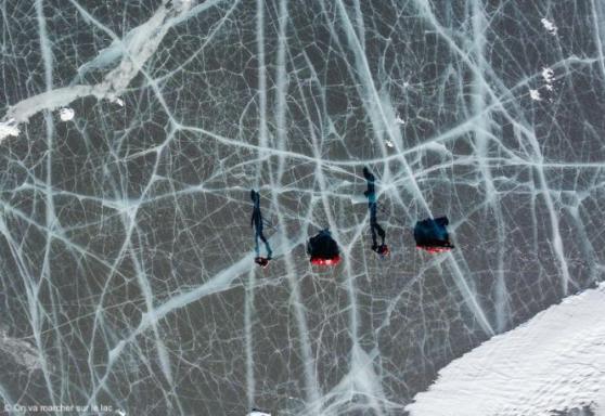 Traversée du lac Khovsgol