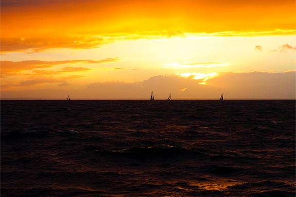 Course voilier du Fastnet sur Challenge 67