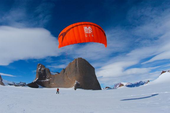Voyage et snowkite en Norvège