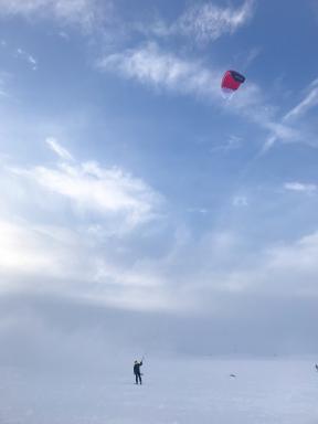 Expédition et tenue de la voile à Hardangervidda
