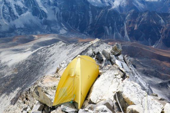 Ascension de l'Ama Dablam et camp d'ascension