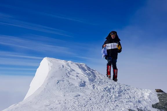 Ascension du Mont Vinson et sommet