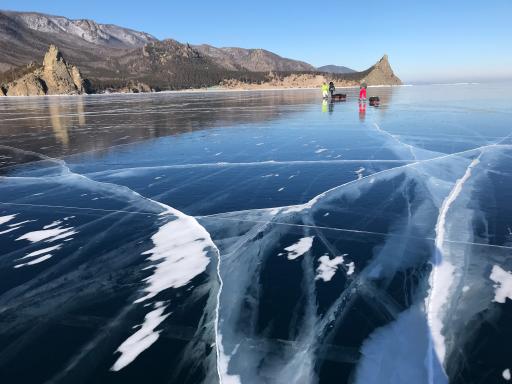 Expédition en traversée du lac Baïkal