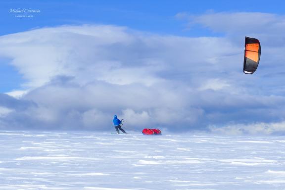 Voyage d'aventure avec pulka en Norvège
