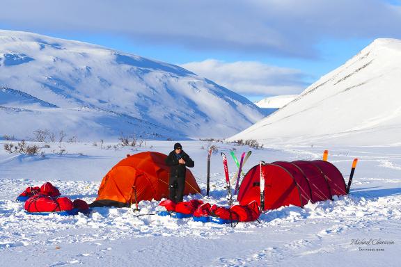 Voyage d'aventure et bivouac en Norvège