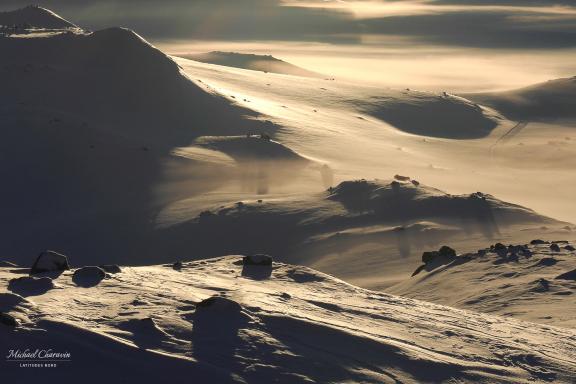 Voyage d'aventure et paysage nordique en Norvège