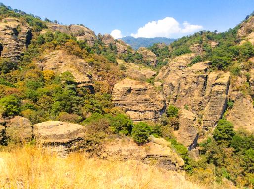 Expédition dans la vallée de Tepoztlan