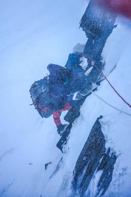 Expédition dans la tempête au Khan Tengri au Kirghizistan