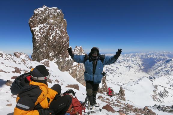 Expédition lors de l'ascension de l'Aconcagua
