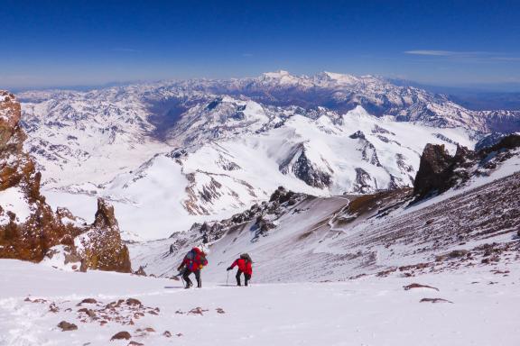 Ascension de l'Aconcagua et montée au sommet