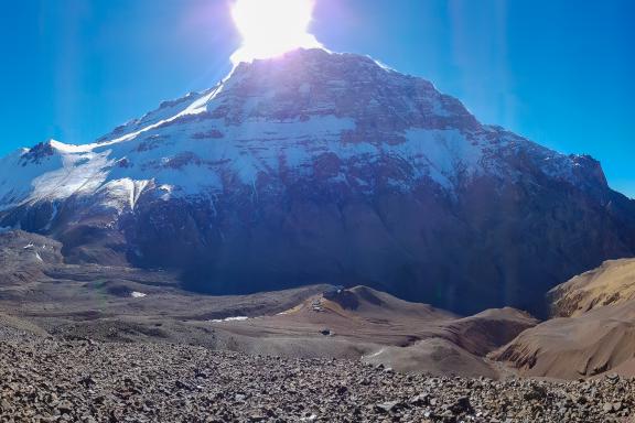 Ascension de l'Aconcagua et vue sur le sommet