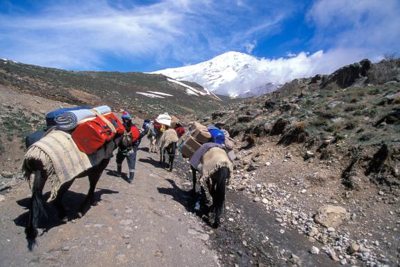 Ascension du Damavand à 5610 mètres en Iran
