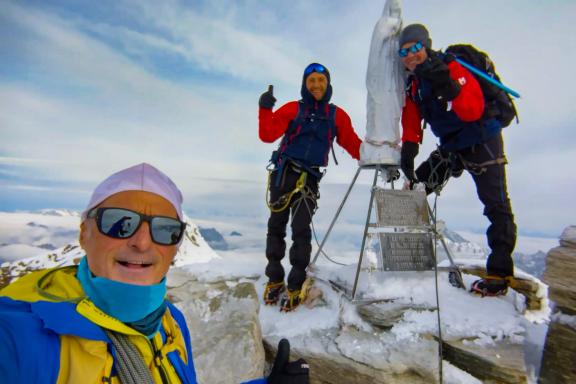 Voyage lors de l'ascension du Grand Paradis