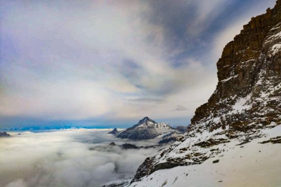 Voyage lors de l'ascension du Grand Paradis