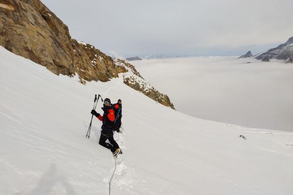 Voyage lors de l'ascension du Grand Paradis