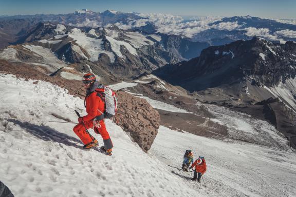 Ascension de l'Aconcagua à 6962 mètres  en Argentine