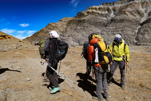 Ascension du Putha Hiunchuli au Népal