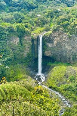 Région de Banos en Amazonie en Équateur