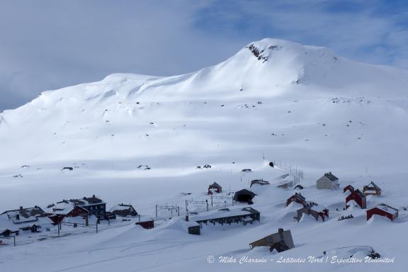Gare de Finse en Norvége