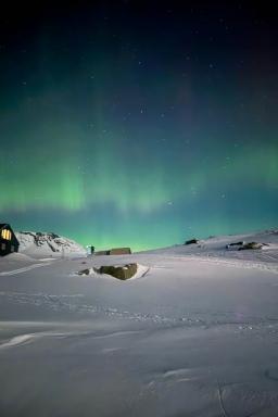 Aurore boréale à Finse