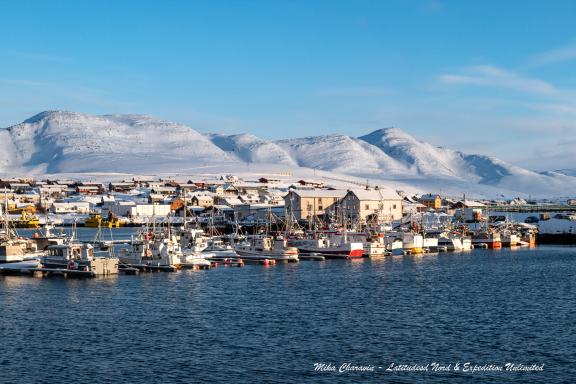 Expédition en snowkite en Norvège