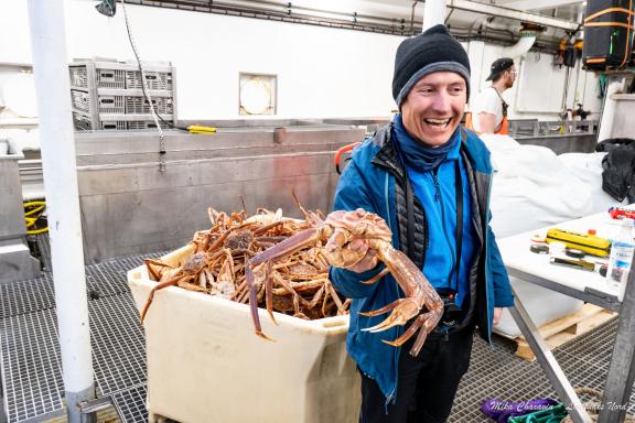 Expédition en snowkite en Norvège