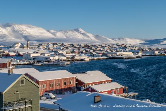Expédition en snowkite en Norvège