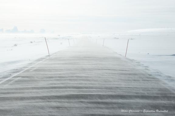 Expédition en snowkite en Norvège