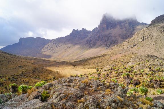 Ascension du mont Kenya à 5199 mètres