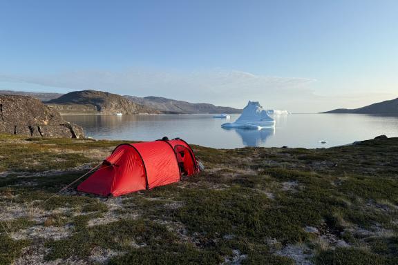 Tente au Bivouac au Groenland